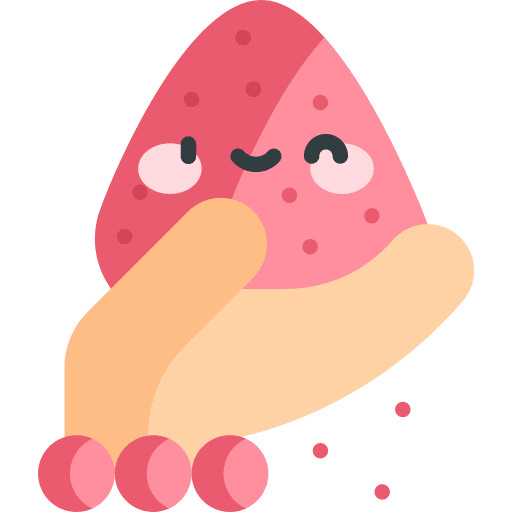 Powder festival holi hands icon