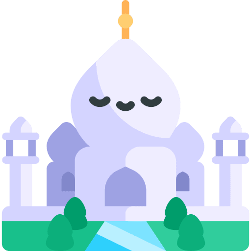 Taj mahal buildings india asia icon