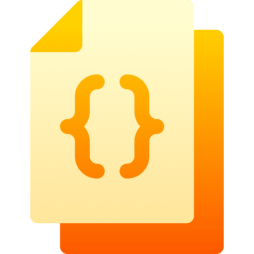 Javascript programing language interface file icon