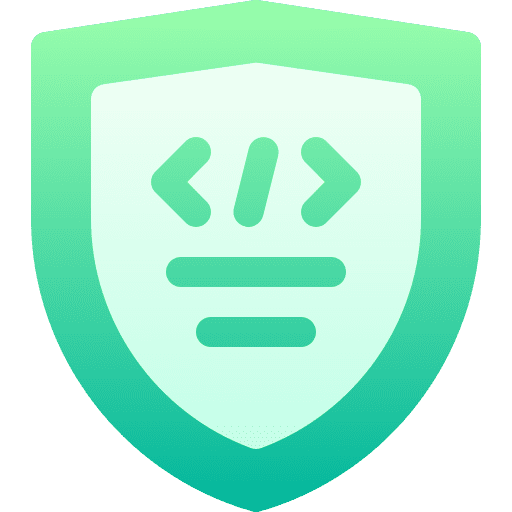 Shield interface seo and web optimization icon