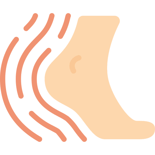 Foot running foot run icon
