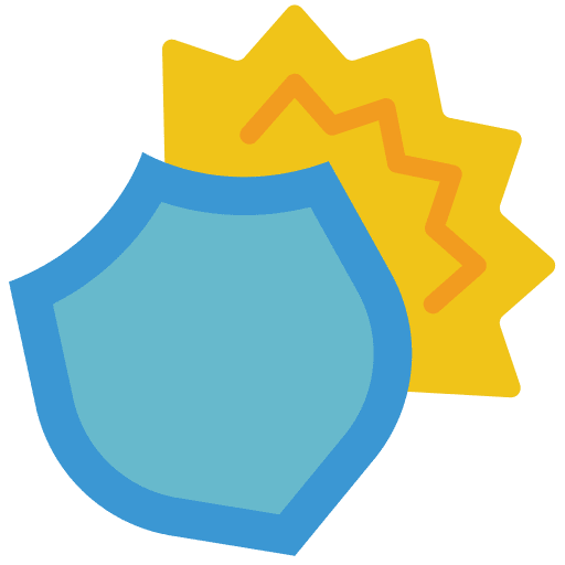 Shield attack shield protection icon