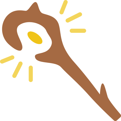 Staff druid weapon staff icon