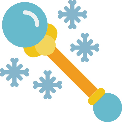 Wand frost element magic icon