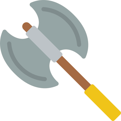 Axe axe fight gaming icon