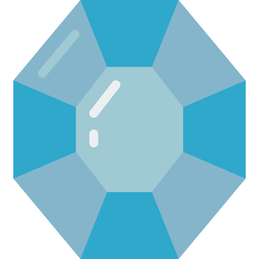 Gem crystal currency jewel icon