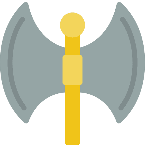 Axe equipment fight battle icon