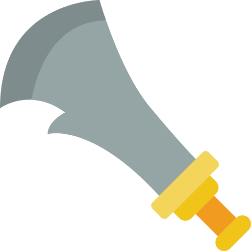 Sword sword slice weapon icon