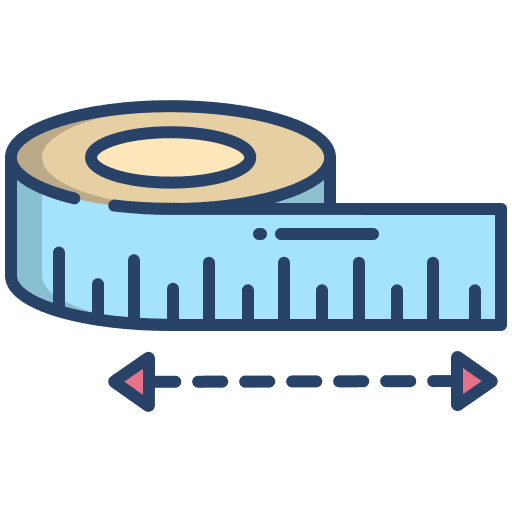 Tape measure tape ruler tape measure icon