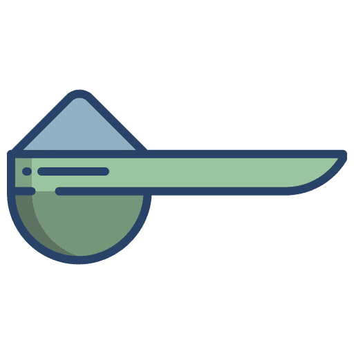 Measuring spoon detergent laundry measuring spoon icon