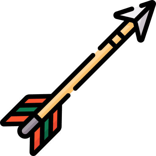 Arrow weapon sport arrow icon