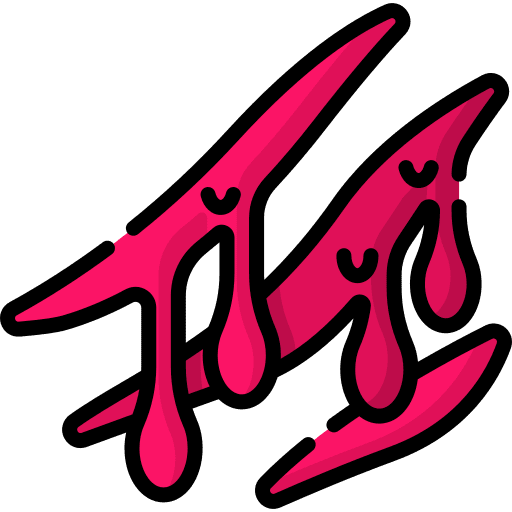 Bleeding blood bleeding wound icon