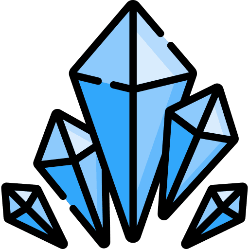 Diamond fashion jewel precious stone icon