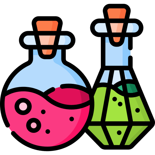 Potion halloween elixir flask icon