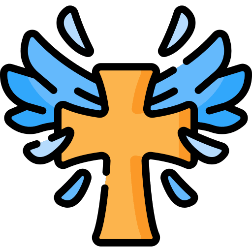 Revive shapes and symbols wings gaming icon