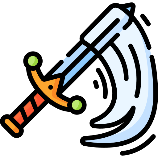 Slash rpg game sword skill icon