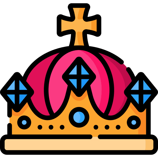 Crown king fashion crown icon