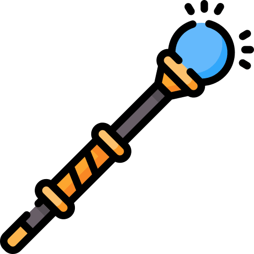 Staff miscellaneous videogames wizard icon