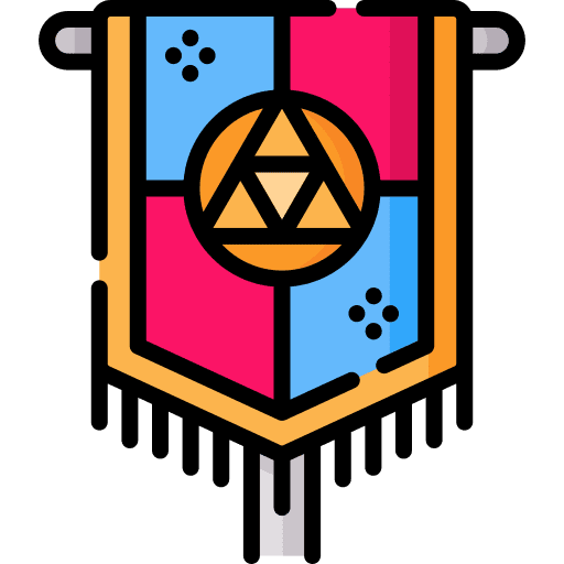 Flag flags medieval emblem icon