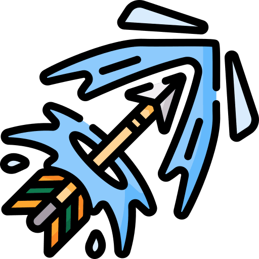 Power arrow gaming rpg game icon