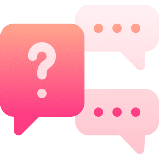 Faq chat speech bubble faq icon