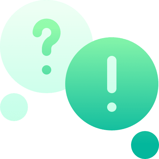 Question answer question conversation icon