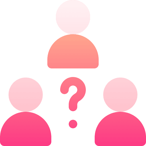 Quiz education people user icon