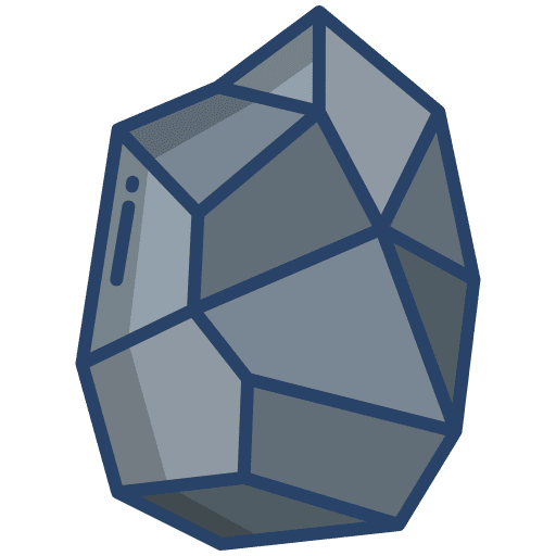 Stone asteroid rock miscellaneous icon
