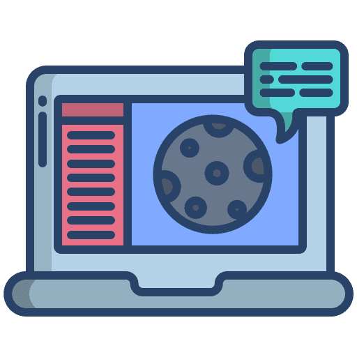 Laptop global geography laptop icon