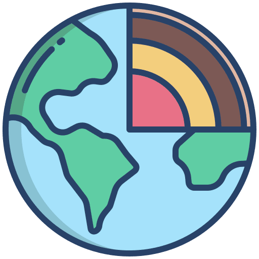 Earth geography miscellaneous earth icon