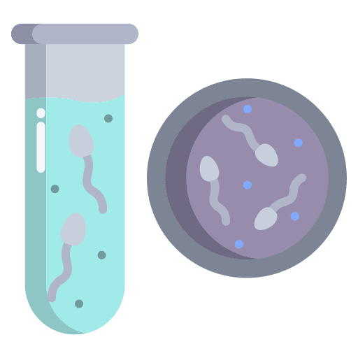 Test tube spermatozoids test test tube icon