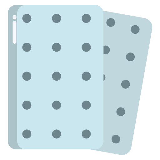 Pills drug capsule blister icon