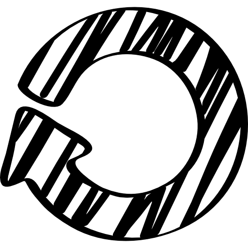 Circular sketched arrow circular arrows circle circular icon