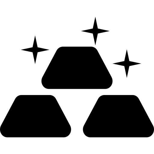 Gold ingots gold ingots metal ingots icon