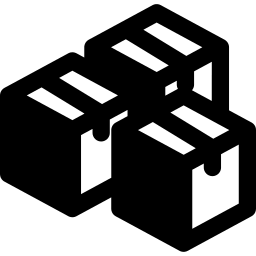 Packages box boxes shopping icon