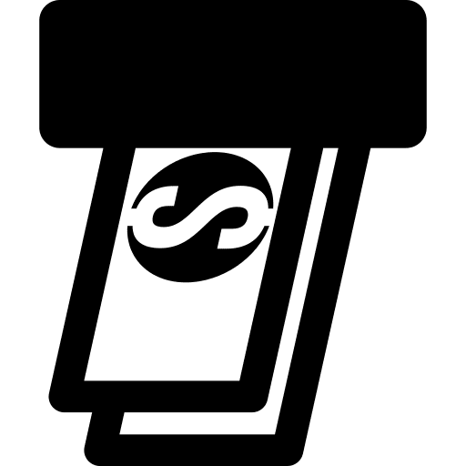 Money dollar dollars bill icon