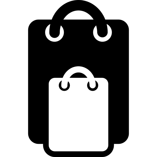 Shopping bags shopping bag shopping bag icon