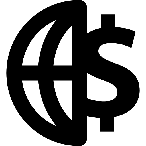 Symbols online international interface icon