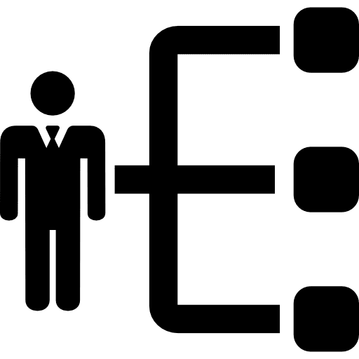 Businessman searching job businessman man person icon