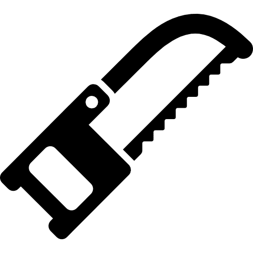 Band saw saws tool cut icon