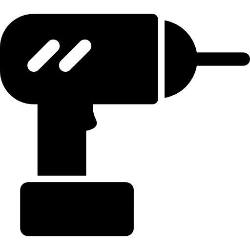 Drill drill drilling tools and utensils icon