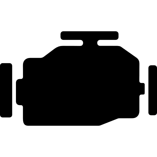 Engine silhouette tools and utensils tool icon