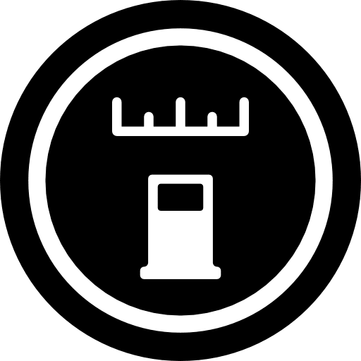 Gasoline supply work tools tools and utensils icon