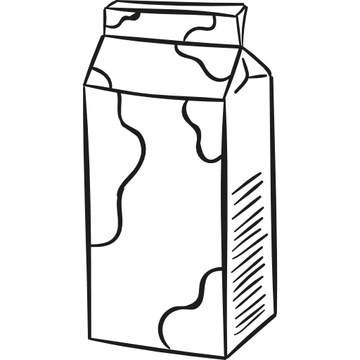 Milk brick cow drink drinks icon