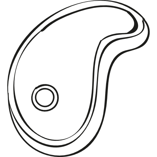 Beef chop cooking meal meat icon