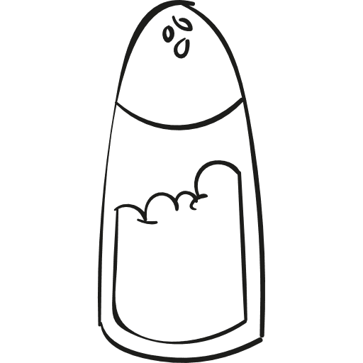 Salt shaker restaurants kitchen pack salty icon