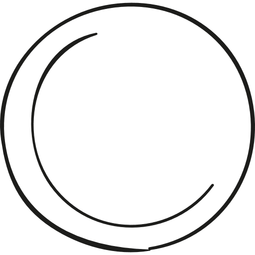 Round plate kitchen tools kitchen pack plate icon