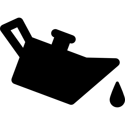Oil shapes car vehicle icon