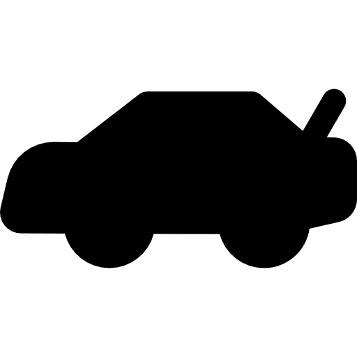 Trunk car automobile vehicle icon