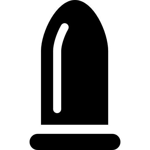 Bullet shoot weapon pistol icon